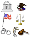 Admin of Justice course Logos