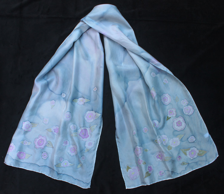 Camellias scarf